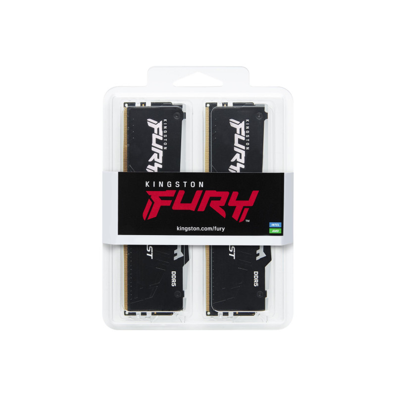 Kingston FURY Beast EXPO/DDR5/16GB/6000MHz/CL36/2x8GB/RGB/Black