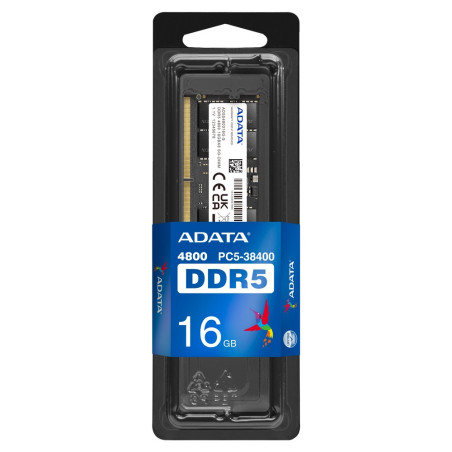 Adata/SO-DIMM DDR5/16GB/4800MHz/CL40/1x16GB