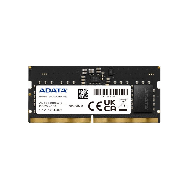 Adata/SO-DIMM DDR5/32GB/4800MHz/CL40/1x32GB