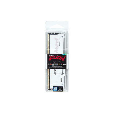 Kingston FURY Beast EXPO/DDR5/32GB/6000MHz/CL36/1x32GB/RGB/White