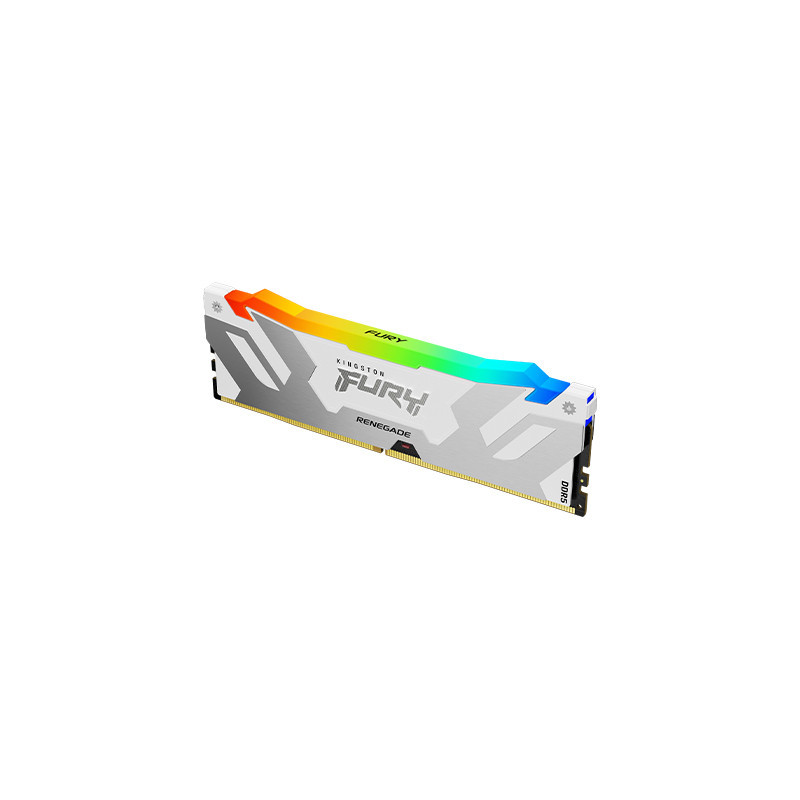 Kingston FURY Renegade/DDR5/16GB/7200MHz/CL38/1x16GB/RGB/White