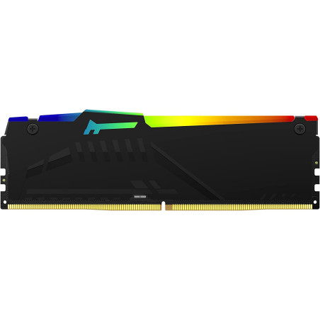 Kingston FURY Beast/DDR5/64GB/5200MHz/CL40/4x16GB/RGB/Black