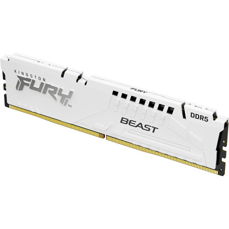 Kingston FURY Beast/DDR5/128GB/5200MHz/CL40/4x32GB/White