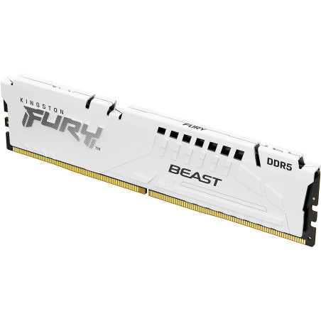 Kingston FURY Beast/DDR5/128GB/5600MHz/CL40/4x32GB/White