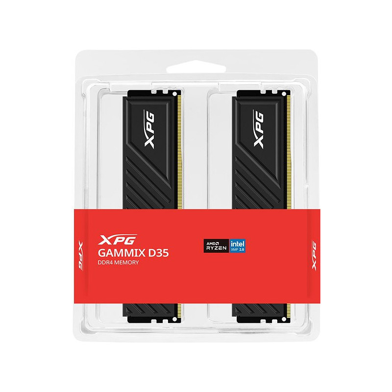 Adata XPG D35/DDR4/16GB/3200MHz/CL16/2x8GB/Black