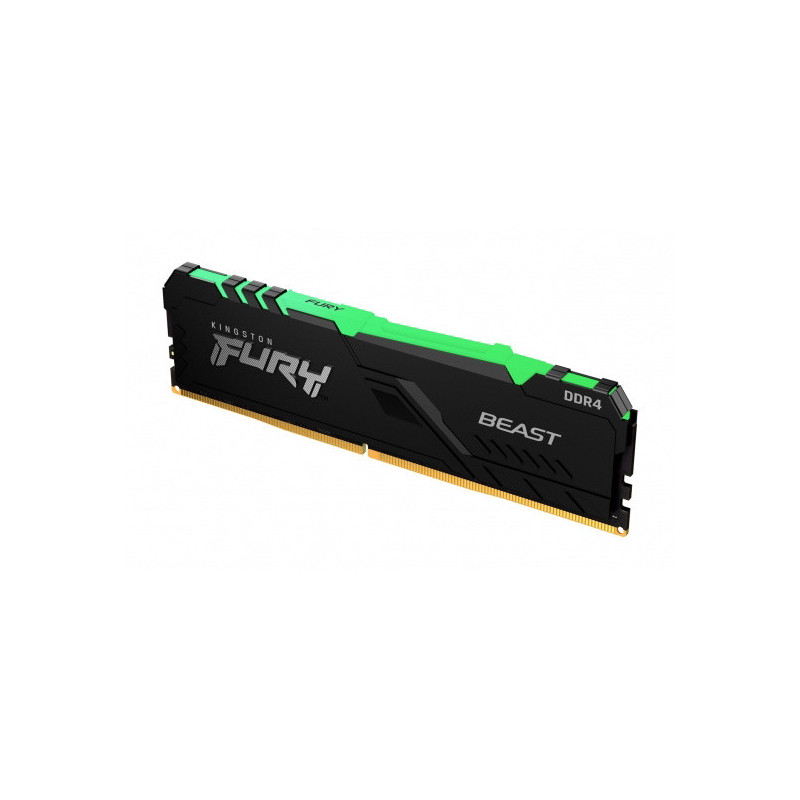 Kingston FURY Beast/DDR4/32GB/3200MHz/CL16/2x16GB/RGB/Black
