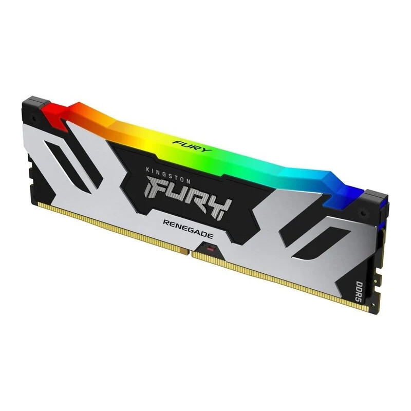Kingston FURY Renegade/DDR5/48GB/6000MHz/CL32/1x48GB/RGB/Black/Silv