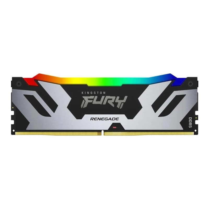Kingston FURY Renegade/DDR5/64GB/6400MHz/CL32/2x32GB/RGB/Black/Silv