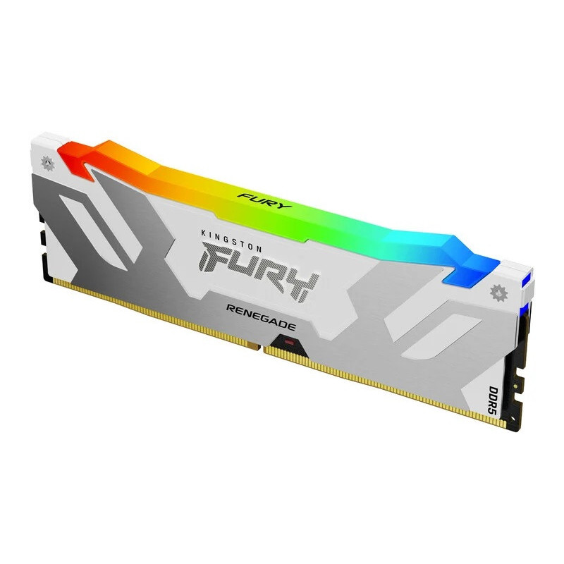 Kingston FURY Renegade/DDR5/32GB/8000MHz/CL38/2x16GB/RGB/White