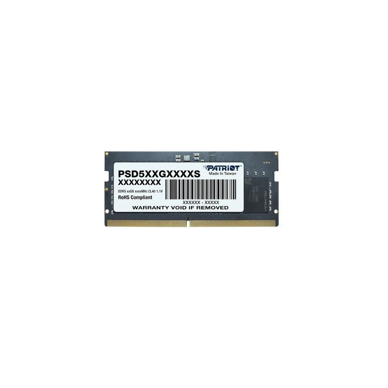 Patriot Signature Line/SO-DIMM DDR5/32GB/4800MHz/CL40/1x32GB