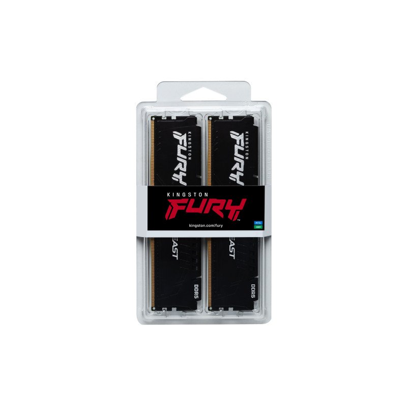 Kingston FURY Beast EXPO/DDR5/32GB/6000MHz/CL30/2x16GB/Black