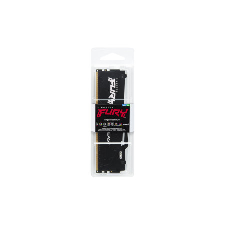 Kingston FURY Beast EXPO/DDR5/16GB/6400MHz/CL32/1x16GB/RGB/Black