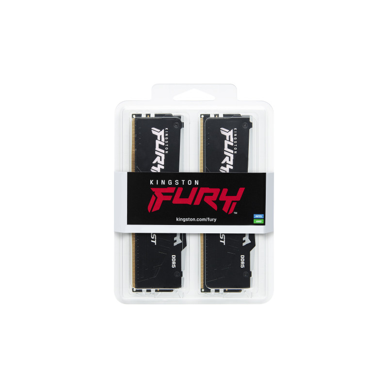 Kingston FURY Beast EXPO/DDR5/32GB/6400MHz/CL32/2x16GB/RGB/Black