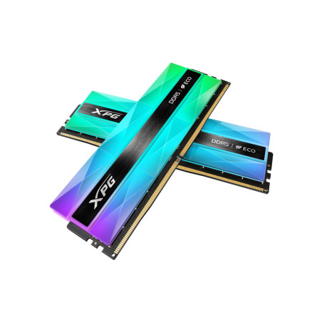 Adata Lancer NEON/DDR5/32GB/6000MHz/CL30/2x16GB/RGB/Grey