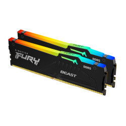 Kingston FURY Beast EXPO/DDR5/128GB/5600MHz/CL36/2x64GB/RGB/Black