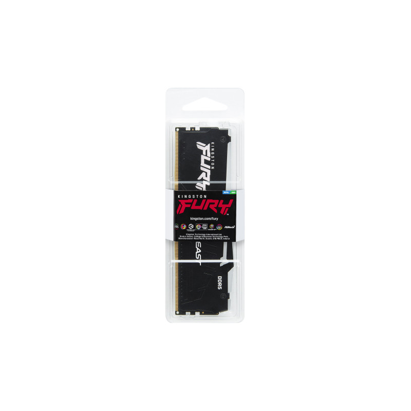 Kingston FURY Beast EXPO/DDR5/64GB/5600MHz/CL40/1x64GB/RGB/Black
