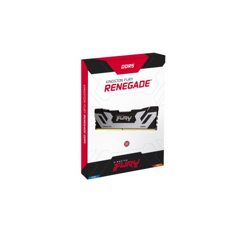 Kingston FURY Renegade/DDR5/24/8000MHz/CL38/1x24GB/Black/Silv