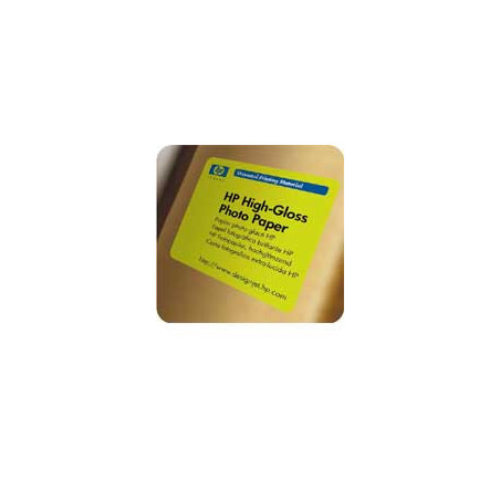 HP High-Gloss Photo Paper - rolka 42"