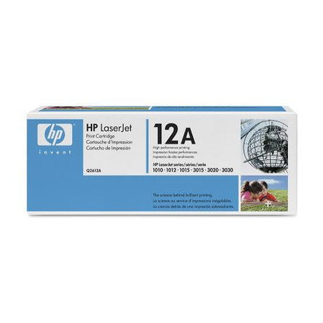 HP inteligentná tlačová kazeta čierna, Q2612A