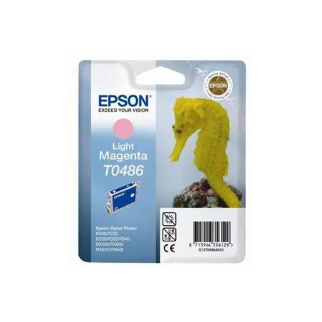 EPSON Ink ctrg Light Magenta RX500/RX600/R300/R200 T0486