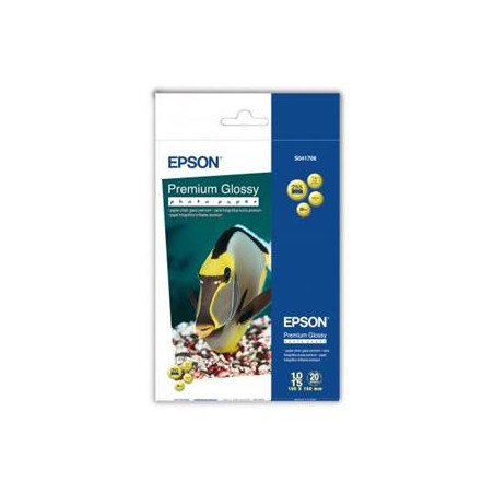 EPSON Paper Premium Glossy Photo 10x15,255g (20lis)