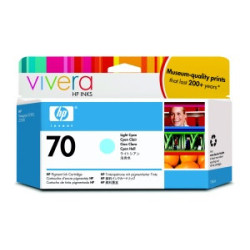 HP no 70 sv. azúrová atramentová kazeta, C9390A