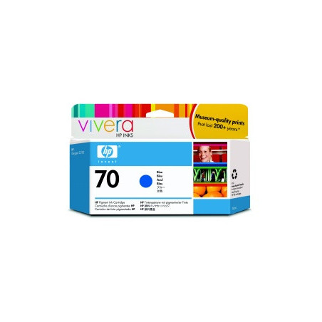 HP no 70 modrá atramentová kazeta, C9458A
