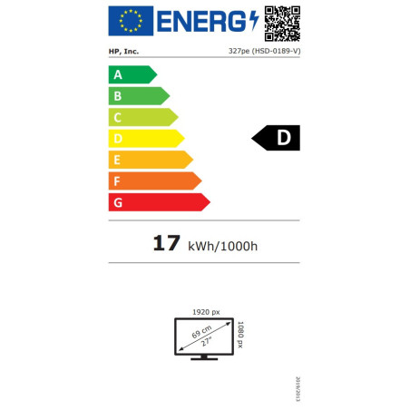 HP Series 3 Pro/327pe/27"/IPS/FHD/100Hz/5ms/Black/3R
