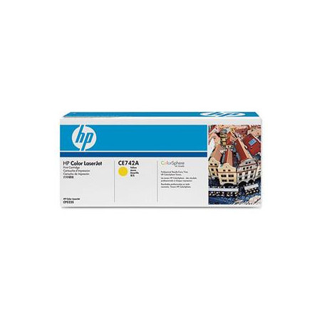 HP tlačová kazeta žltá, CE742A