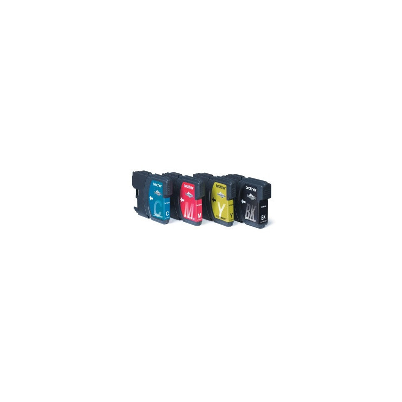 LC-1100 VALBP (atrament multipack-čierna+tri farby)