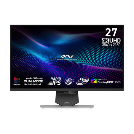 MSI MPG/274URDFW E16M/27"/IPS/4K UHD/160Hz/0,5ms/Čierna/3R