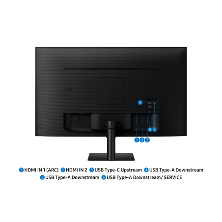 Samsung Smart Monitor/M70F/32"/VA/4K UHD/60Hz/4ms/Čierna/2R