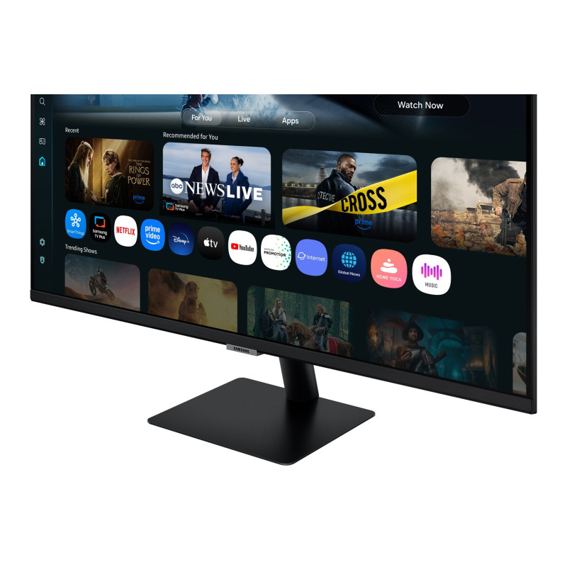 Samsung Smart Monitor/M70F/32"/VA/4K UHD/60Hz/4ms/Čierna/2R