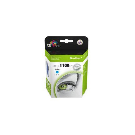 Ink. kazeta TB kompat. s Brother LC1100C 100% N