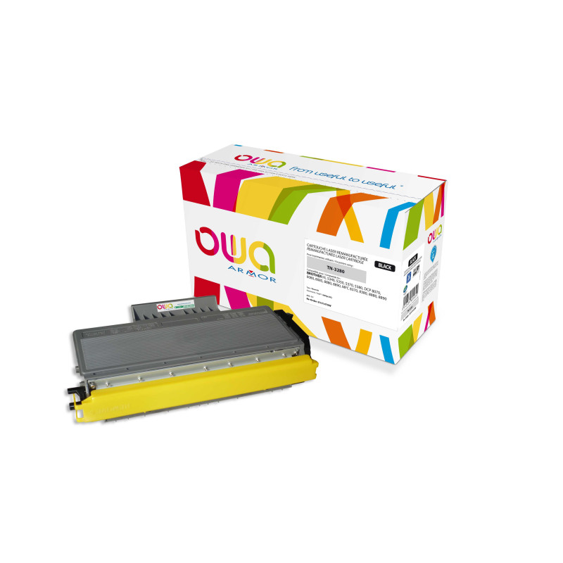 OWA Armor toner kompatibilný s Brother HL5340, TN-3280, 8000st, čierna/black
