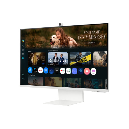 Samsung Smart Monitor/M80F/32"/VA/4K UHD/60Hz/4ms/Biela/2R