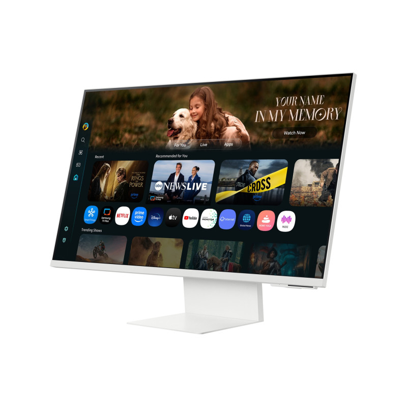 Samsung Smart Monitor/M80F/32"/VA/4K UHD/60Hz/4ms/Biela/2R