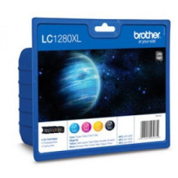 LC-1280XLVALBP (atrament multipack-čierna+tri farby)