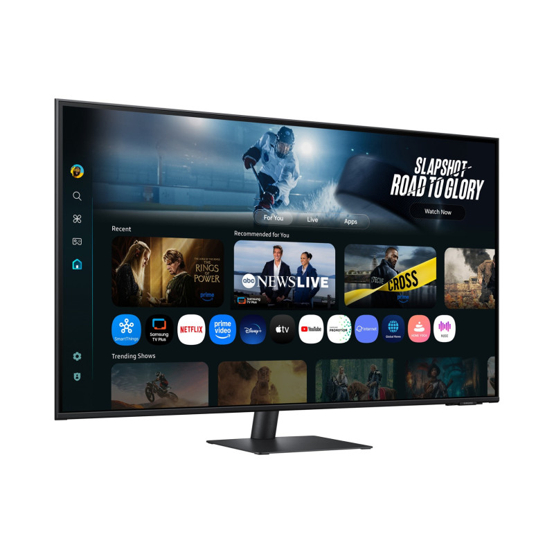 Samsung Smart Monitor/M70F/43"/VA/4K UHD/60Hz/4ms/Čierna/2R