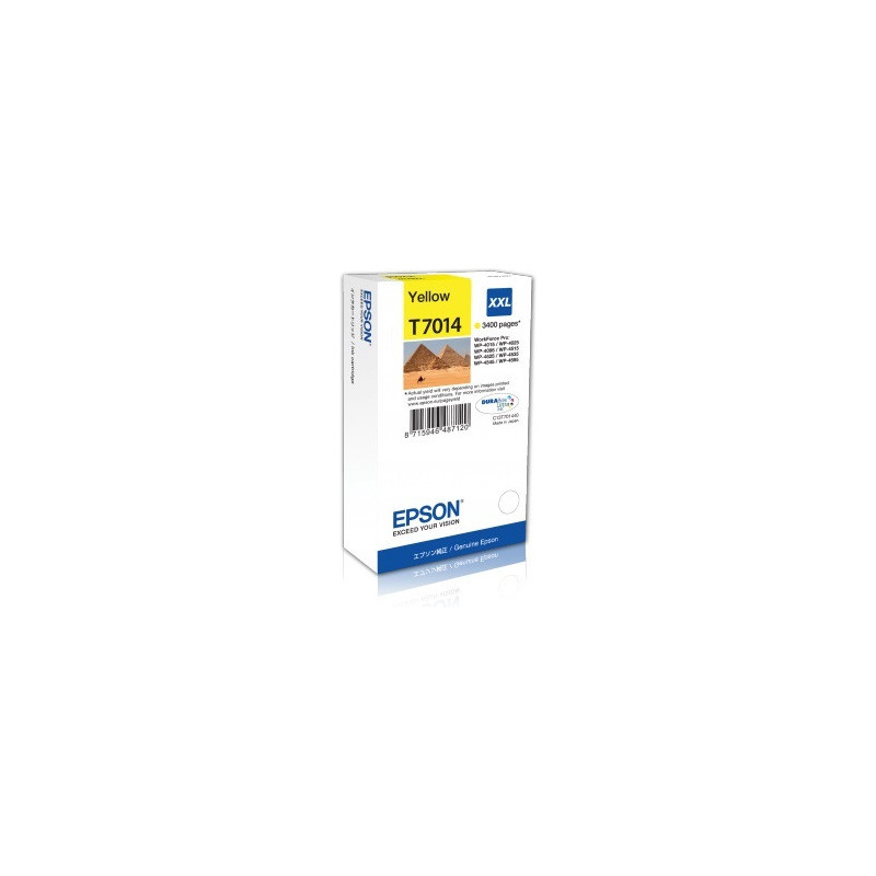 WP4000/4500 Series Ink Cartridge XXL Yellow 3.4k