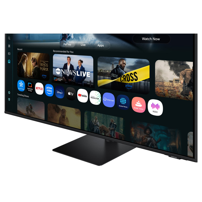Samsung Smart Monitor/M70F/43"/VA/4K UHD/60Hz/4ms/Čierna/2R