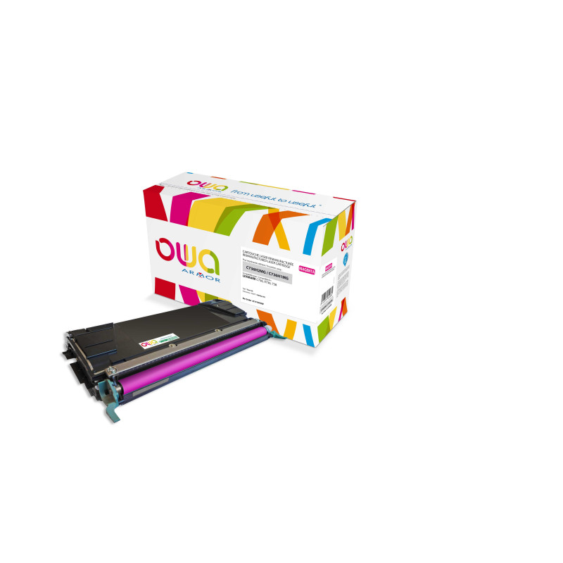 OWA Armor toner kompatibilný s Lexmark C736H1MG, 10000st, červená/magenta