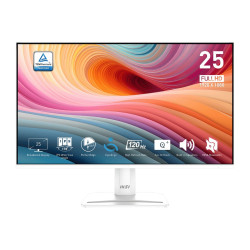 MSI Pro/MP251W E2/24,5"/IPS/FHD/120Hz/1ms/Biela/2R