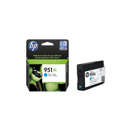 HP 951 XL azúrová atramentová kazeta, CN046AE