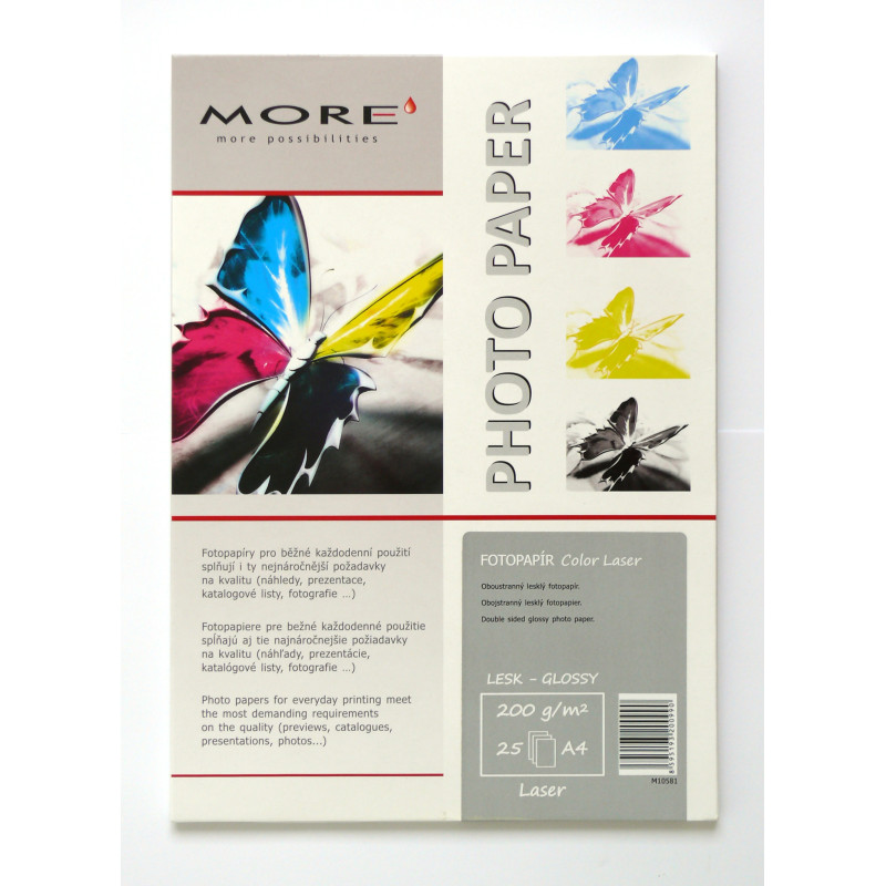 Armor hladený ColorLaser papier 200g/m2 25xA4 gloss