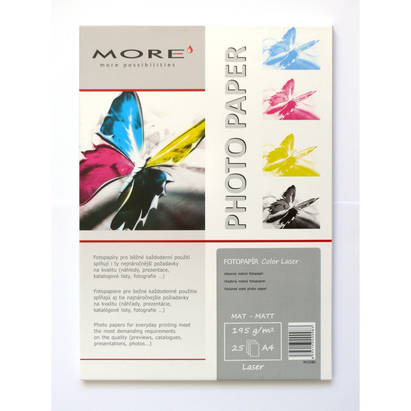Armor hladený ColorLaser papier 195g matt 25xA4