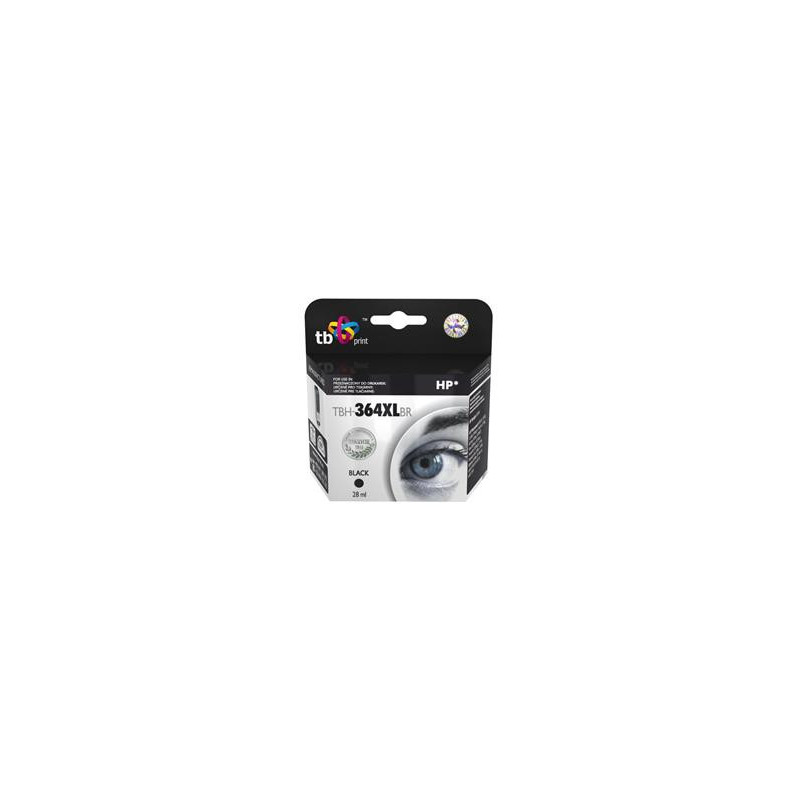 Ink. kazeta TB kompat. s HP CB321EE (No.364), TBH-364XLBR, Black