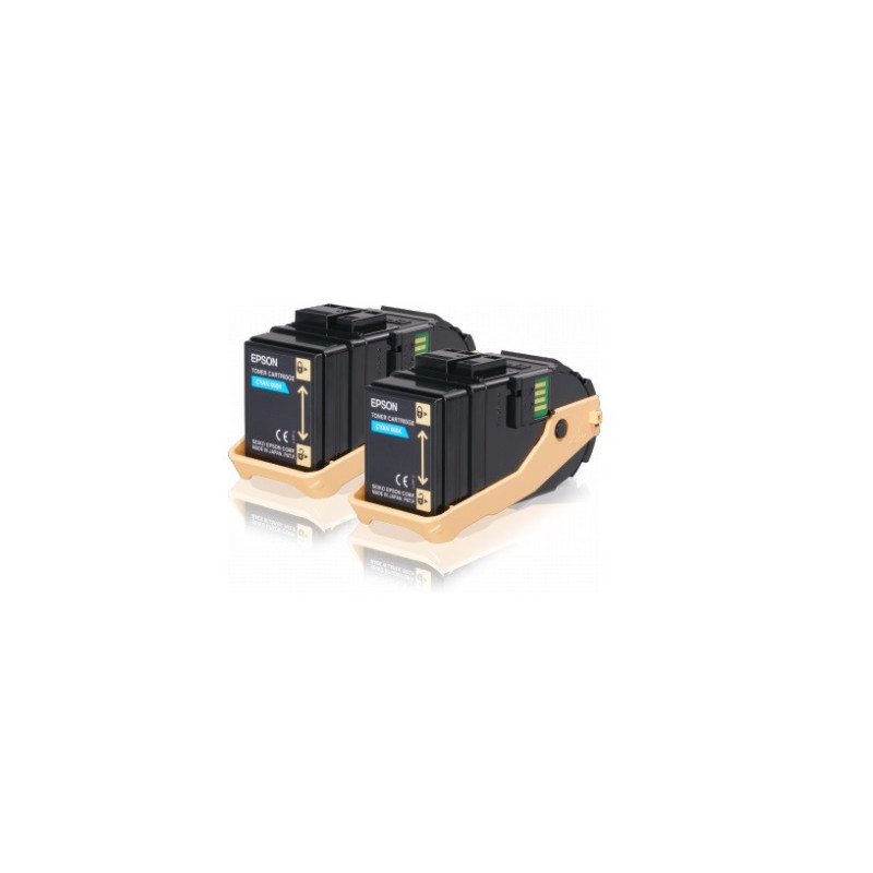 Toner EPSON Cyan Double Pack AL-C9300N 7,5K x2