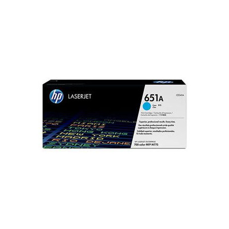 HP tlačová kazeta azúrová, CE341A