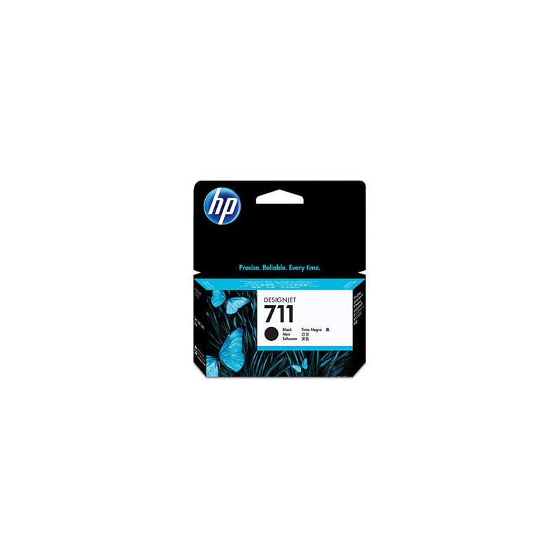 HP no 711 - čierna atramentová kazeta, CZ129A